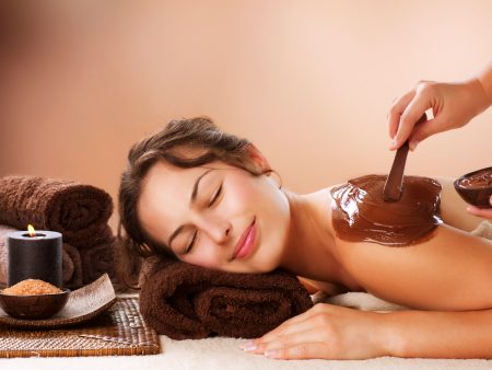 Enveloppement au chocolat ou aux algues