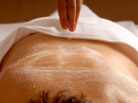 Massage exfoliant marin